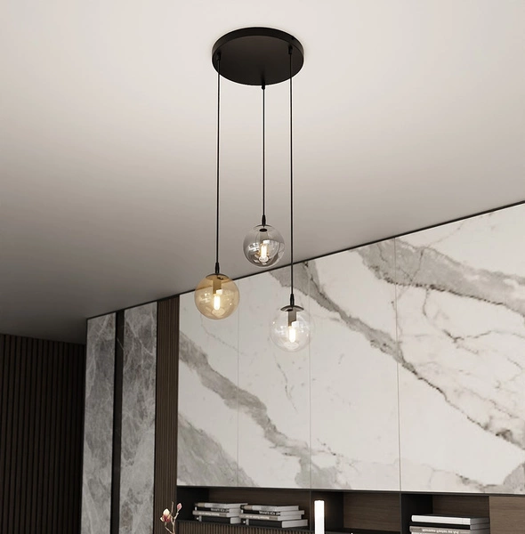 Lampa wisząca Emibig COSMO 3 BL PREMIUM MIX 714/3PREM