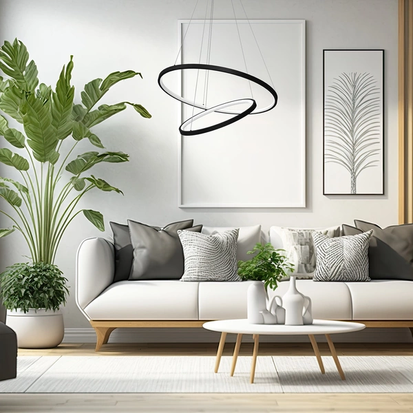 Lampa wisząca ROTONDA , czarna, 51W LED, barwa neutralna 4000K, ML7942