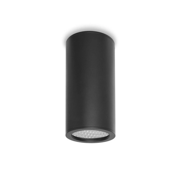 Zewnętrzny spot tuba Rima śr. 6,8cm 10W LED barwa ciepła 3000K | czarny