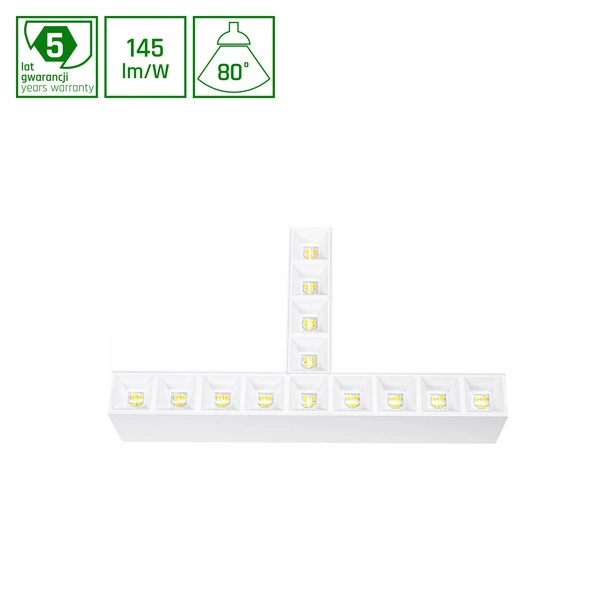 ALLDAY INSPIRE ELEMENTS T DARK LIGHT 80st BIAŁY 830 15W 230V BIAŁY