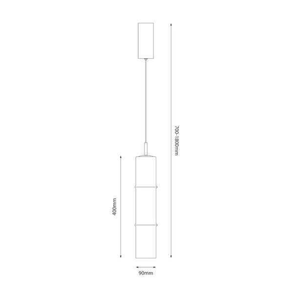 Lampa wisząca BATO Cashmere 4W LED