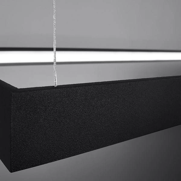 Lampa wisząca TUULA L, czarna, 50W LED, barwa neutralna 4000K, TH.169
