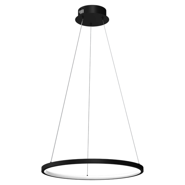 Lampa wisząca ROTONDA, czarna, 27W LED, barwa neutralna 4000K, ML7939