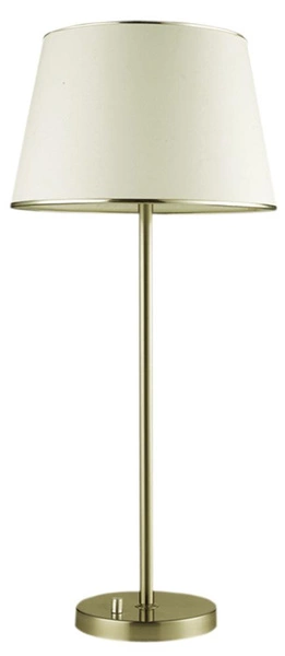 Lampa gabinetowa/stołowa/nocna IBIS 41-01354 patyna/biały 1x40W E14