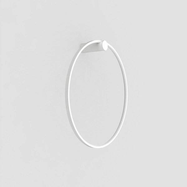 Kinkiet MIRROR, duży, biały, 50W LED, barwa ciepła 3000K, IP44