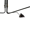 Lampa wisząca FABIO dł. 38,5cm E27 | czarny