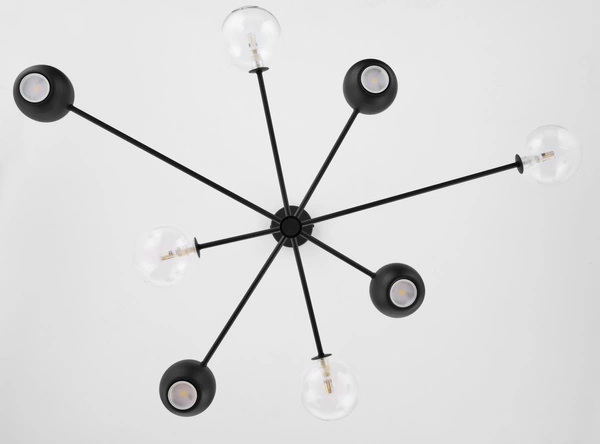 Nowoczesny Żyrandol MOKA wys. 47-69cm 4xG9 4xGU10
14W IP20 | Czarny