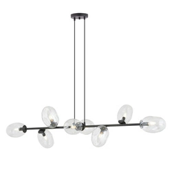 Lampa sufitowa Emibig PANDORA 8 BL TRANSPARENT 1262/8