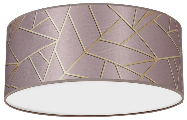 Lampa sufitowa ZIGGY PINK, MLP7585, 40 cm, różowy/złoty, 2x60W E27