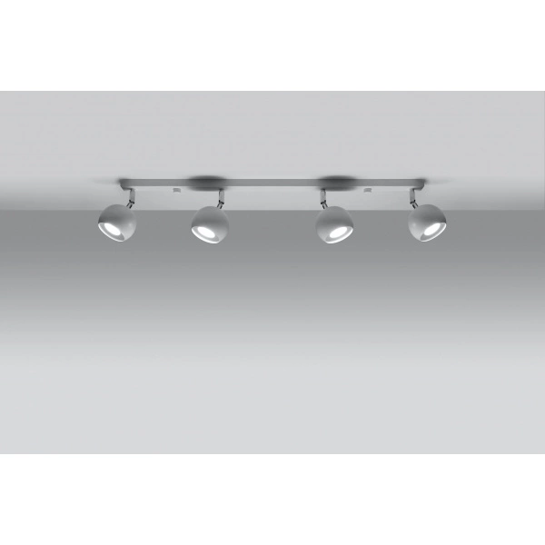 Nowoczesna lampa sufitowa OCULARE 4L SL.0441 Biała 4xGU10
