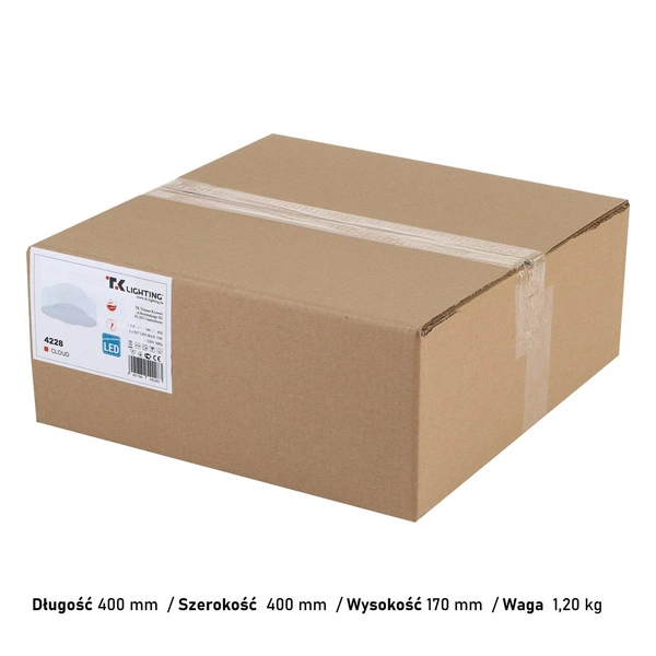 lampa sufitowa dziecięca CLOUD MINI 4228 biała 2xE27 4228