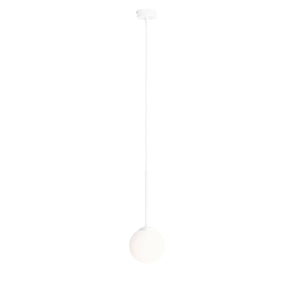 Aldex Lampa wisząca BOSSO MINI 1087XXS, 14 cm, biała, 1x40W E14
