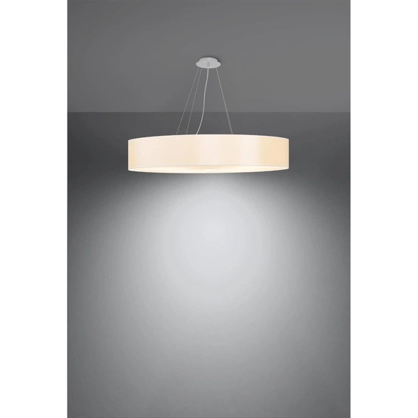 Lampa wisząca SKALA SL.0805, 90cm, biała, 6x60W E27