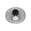 Lampa sufitowa BERONI E27 60W Metal | Czarny