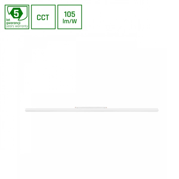 SYSTEM SHIFT CCT- LINE L OPRAWA LINIOWA 902X23X42MM 22W 100ST BIAŁY CCT SWITCH 5 LAT GW.