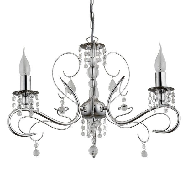 Żyrandol ALFA ASTOR CHROM 3xE14 51cm | 21583