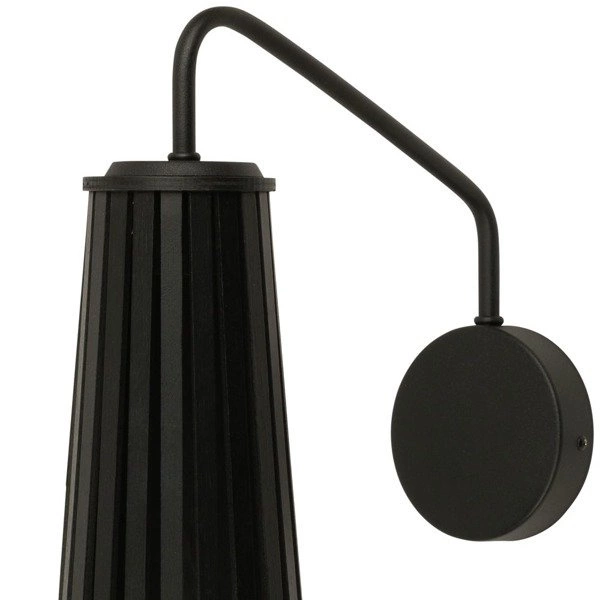 Kinkiet sklejka DOVER I black wys. 39cm | czarny 9266