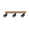 Lampa sufitowa TOP WOOD 3292 3xGU10 czarna 3292