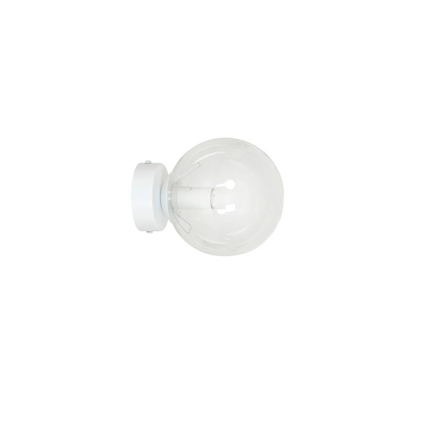 Kinkiet Emibig ROSSI K1 WH TRANSPARENT 877/K1