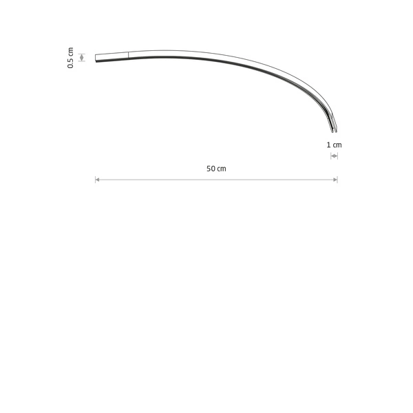 Oprawa liniowa FLEX LINE LED 6W 3000K 180lm do szynoprzewodów NANO-LVM | 11723
