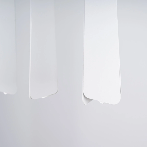 Lampa wisząca PRYSM 3L biała