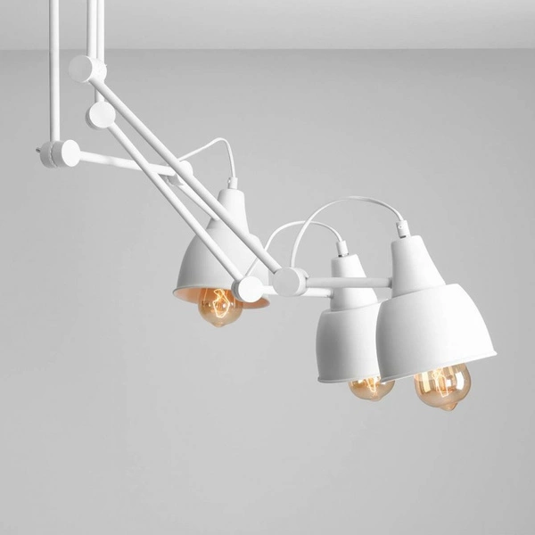 Aldex Lampa sufitowa AIDA 3, 814PL_E, biała, 3x60W E27