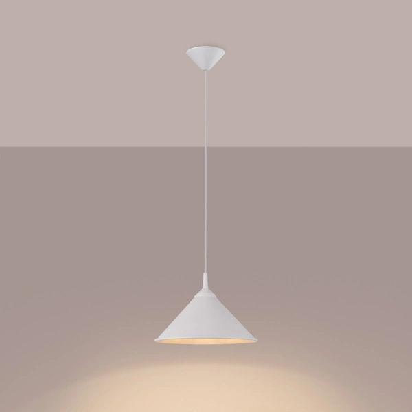 Lampa wisząca ZUMA biała