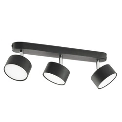 Lampa sufitowa listwa CLARK BLACK 3x GX53 szer. 40cm | czarny 3404