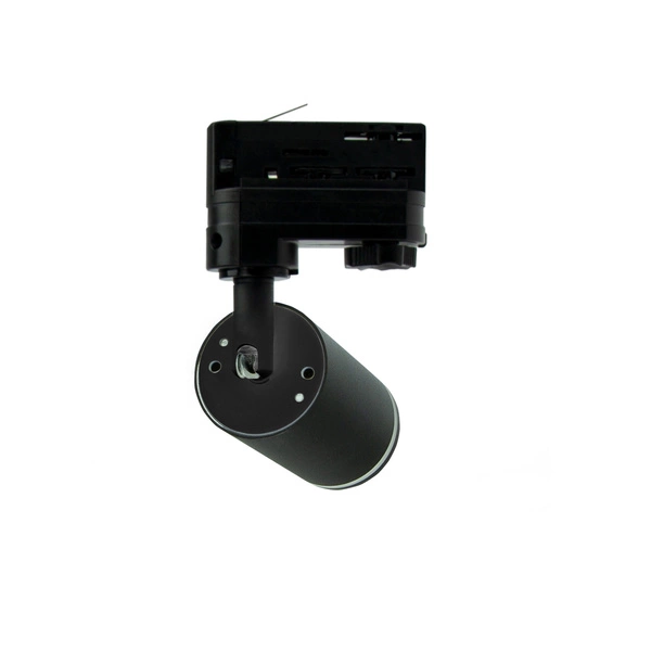 MADARA MINI RING II GU10 NA SZYNOPRZEWÓD 3F GU10 250V IP20 55x110x185mm CZARNY