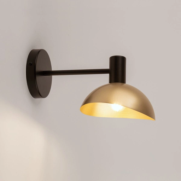 Lampa Sigma ARTIS kinkiet czarny/złoty 40570