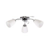 Lampa sufitowa URSELLA 33-77998 chrom/biały 3x40W E14