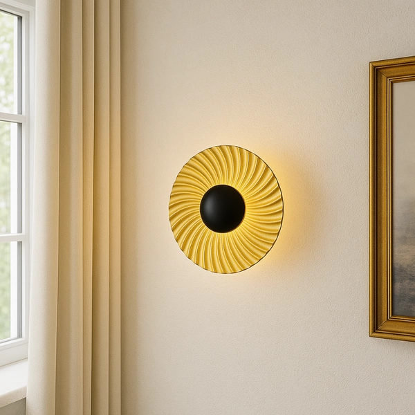 Kinkiet Sola złoty 1xG9