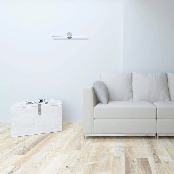 Kinkiet Modern Slim M, chrom, 6W LED, barwa ciepła 3000K, IP44