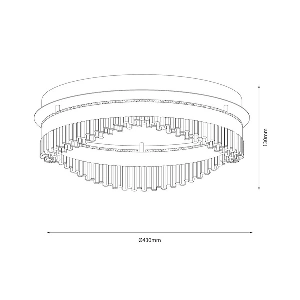 Lampa sufitowa PRECIOSA 36W LED