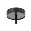 Lampa sufitowa żyrandol LEDA 2 czarny 33104