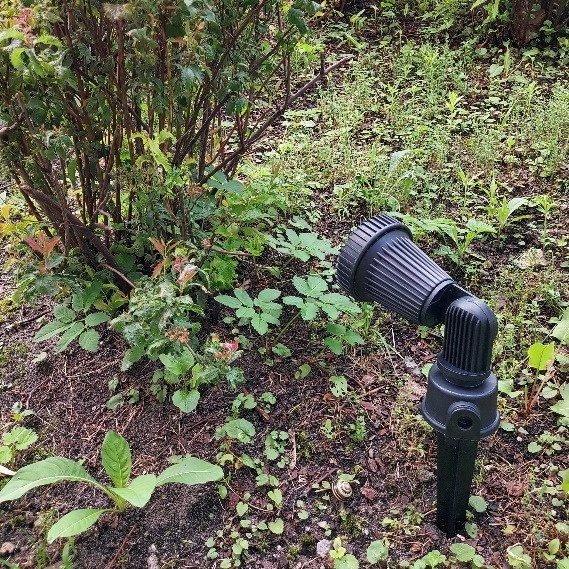 Reflektor ogrodowy PRIT LK4001-15A czarny