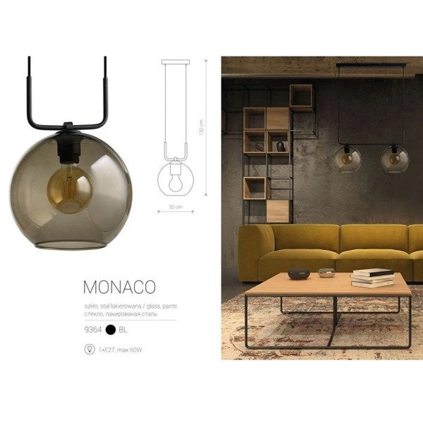 Lampa wisząca MONACO I zwis 9364