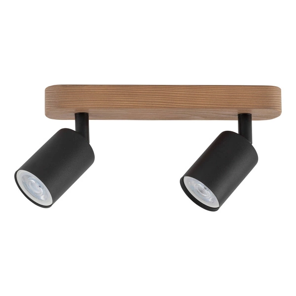 Lampa sufitowa TOP WOOD 3291 2xGU10 czarna 3291
