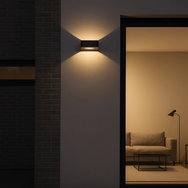 ARIUS BLACK KINKIET IP54