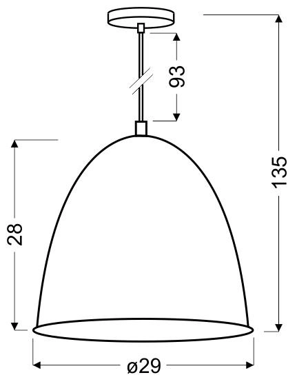Lampa wisząca PATCH 31-43184 czarna z chromowanymi dekorami 1x60W E27