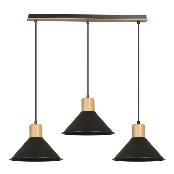 Lampa wisząca Emibig ROWEN 3 Czarny 1044/3