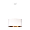 Victoria Lampa Wisząca 1xE27 Max,60W Biały/Biały-Miedziany/Biały 1422802