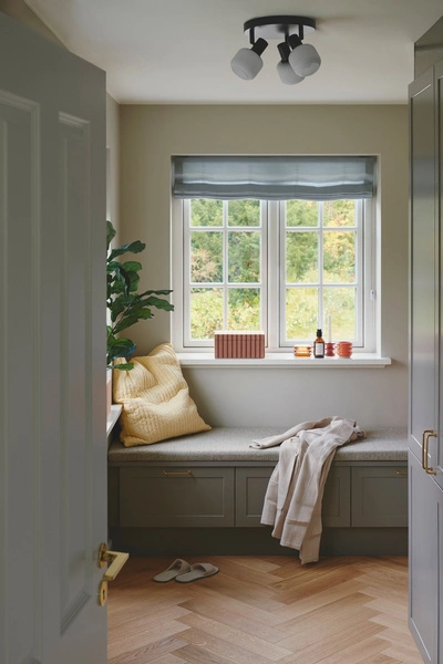 Lampa sufitowa MILFORD E14 Szkło | Czarny