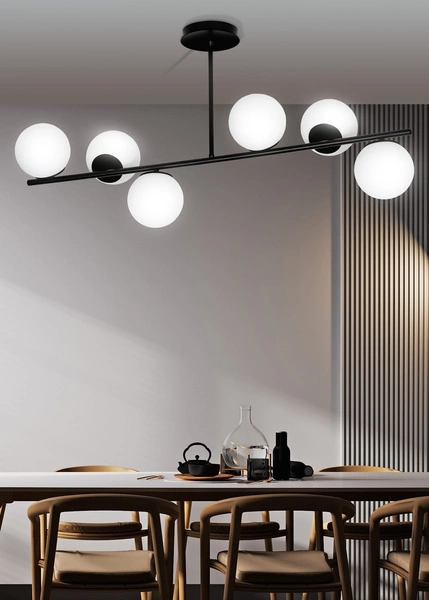 Lampa sufitowa Emibig BIOR 6 Czarny 1020/6