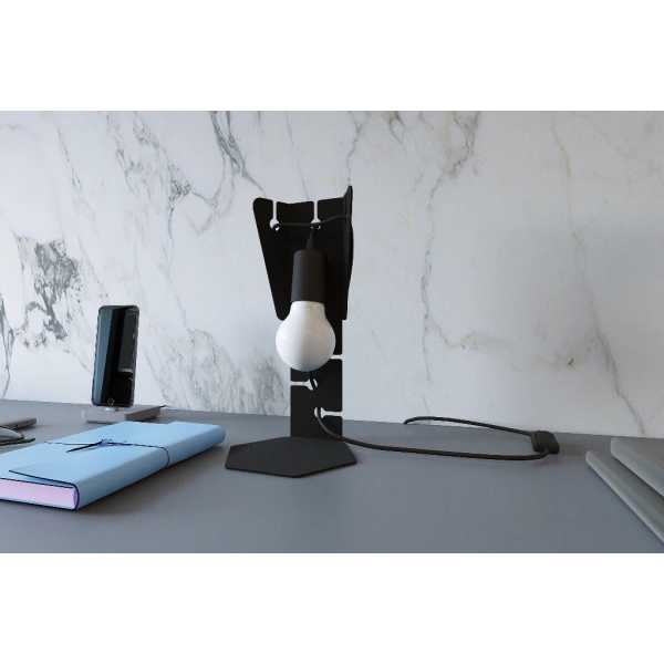 Lampa biurkowa ARBY SL.0880 czarna 1xE27