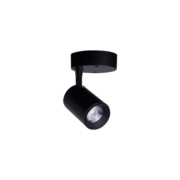 Lampa reflektor IRIS LED BLACK 7W  czarny CIEPŁY 8994