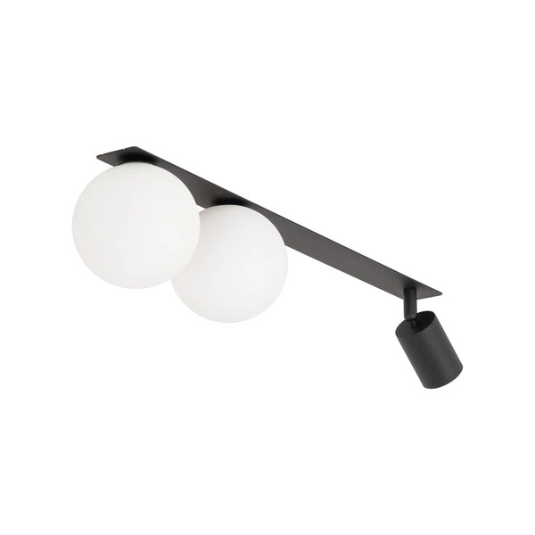 Lampa sufitowa podtynkowa VOX3 GU10 2xG9 szer.64cm | Biały - Czarny 10928