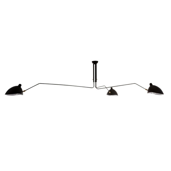 Stylowa lampa wisząca FABIO E27 60W wys. 85cm | zloty