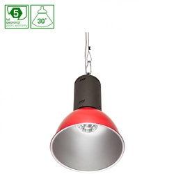 LYCAO COB LED IP40 50W 30ST RA>80 FOOD PRODUKTY MIĘSNE, CZERWONY KLOSZ &