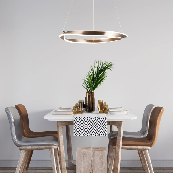 MD9190-1S-3NT GIRONA LAMPA WISZĄCA NIKIEL/NICKEL